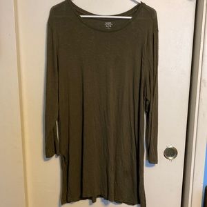 Old Navy XL olive tunic top.